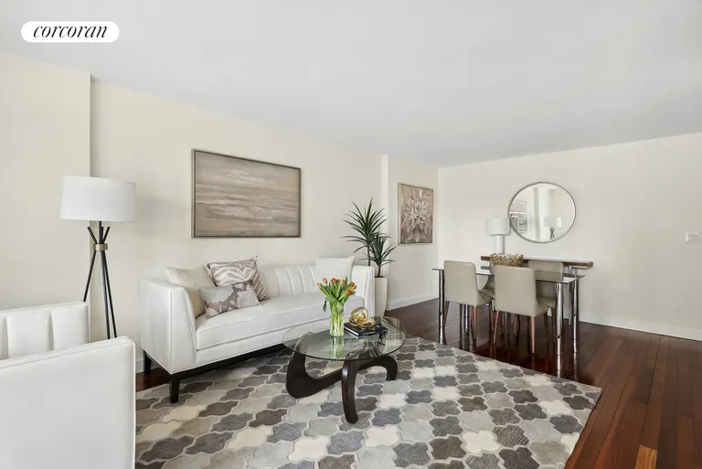 New York City Real Estate | View 100 West 93rd Street, 16J | Living Room | View 3