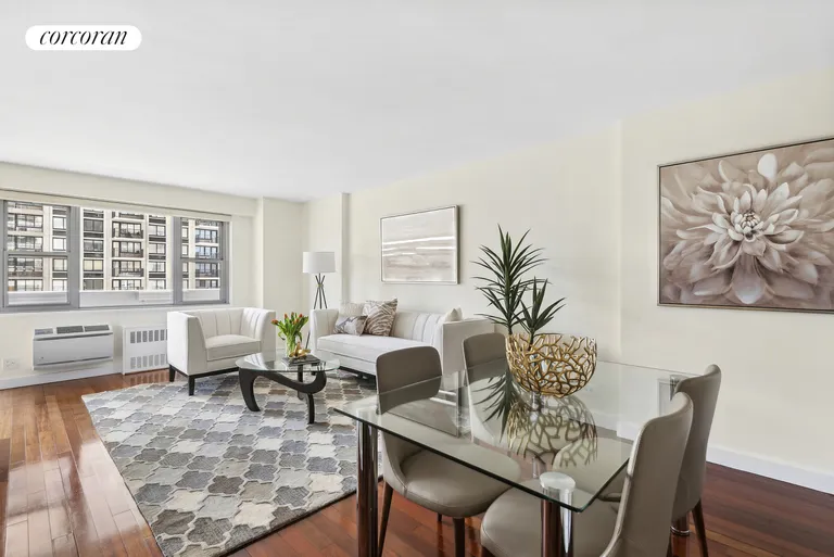 New York City Real Estate | View 100 West 93rd Street, 16J | Living Room | View 4