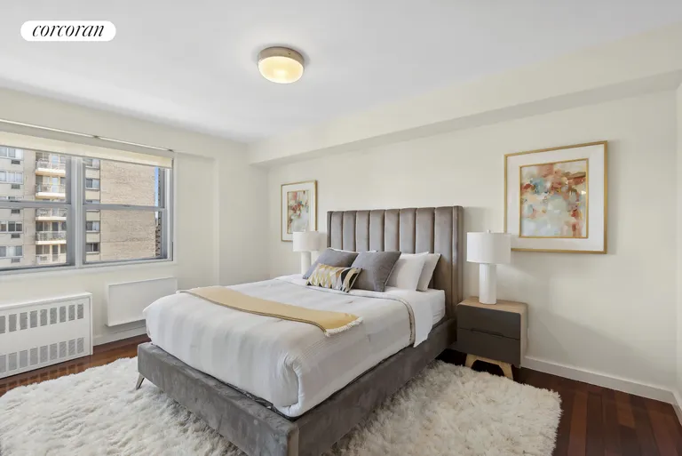 New York City Real Estate | View 100 West 93rd Street, 16J | Primary Bedroom | View 7