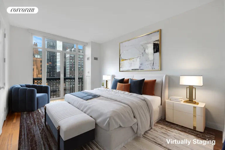 New York City Real Estate | View 400 East 51st Street, 20C | Bedroom | View 7