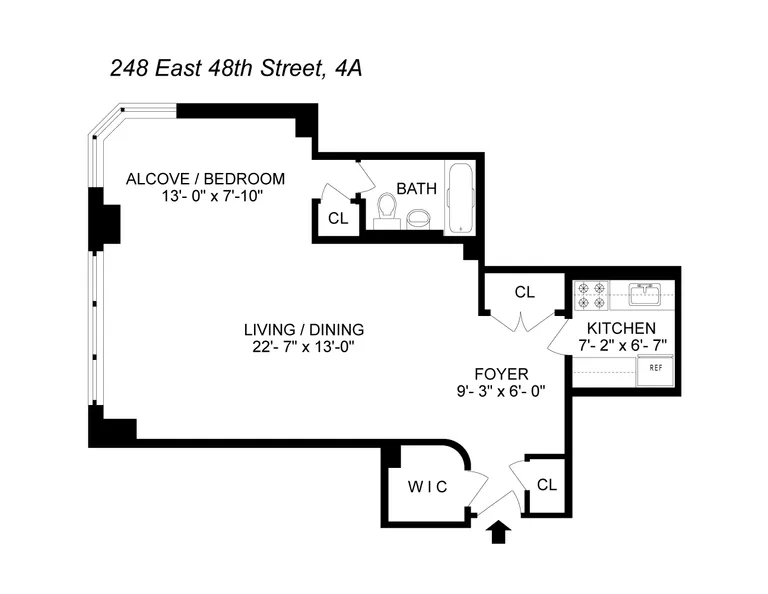 249 East 48th Street, 4A | floorplan | View 6