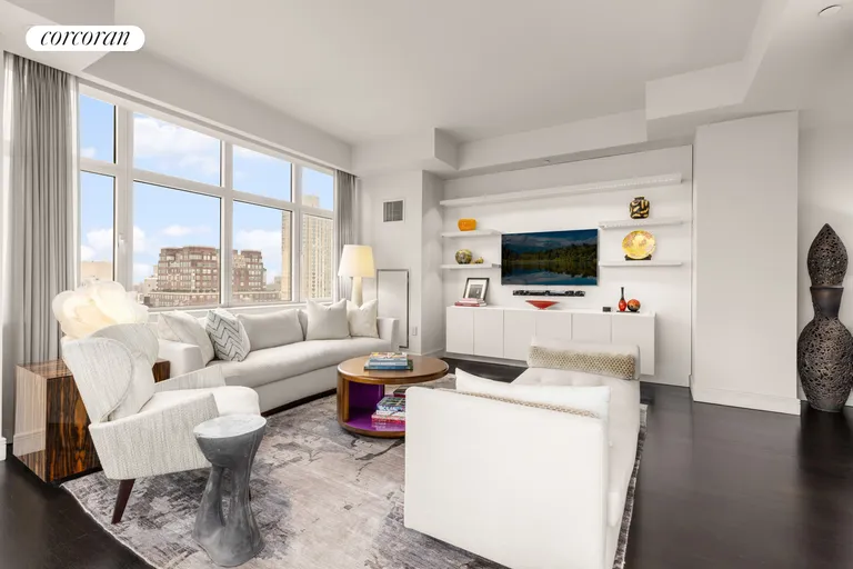 New York City Real Estate | View 181 East 90th Street, 23B | Living Room | View 3