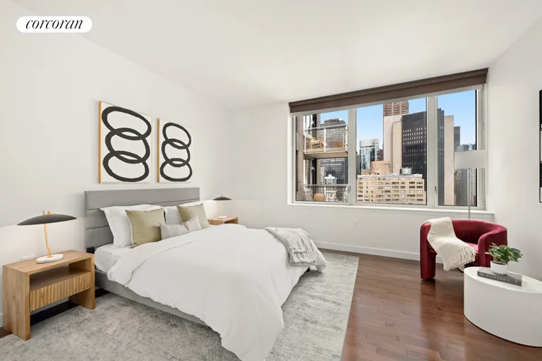 New York City Real Estate | View 225 East 34th Street, 20I | Bedroom | View 3