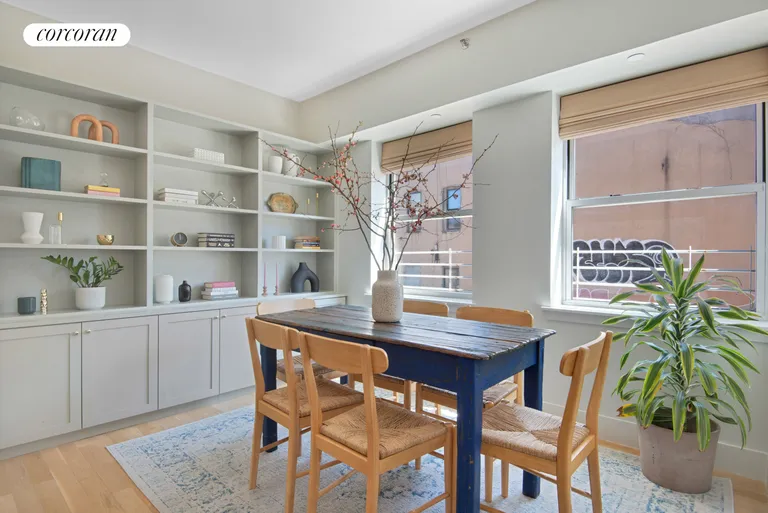 New York City Real Estate | View 46 South 2Nd Street, 2F | Dining Area | View 3