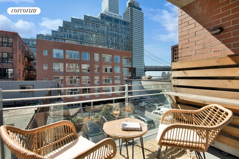 New York City Real Estate | View 46 South 2Nd Street, 2F | Balcony | View 5