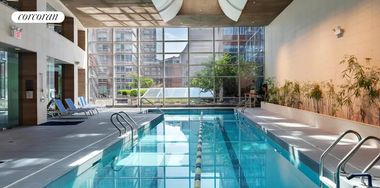 New York City Real Estate | View 70 Little West Street, 12A | Pool 1 | View 8