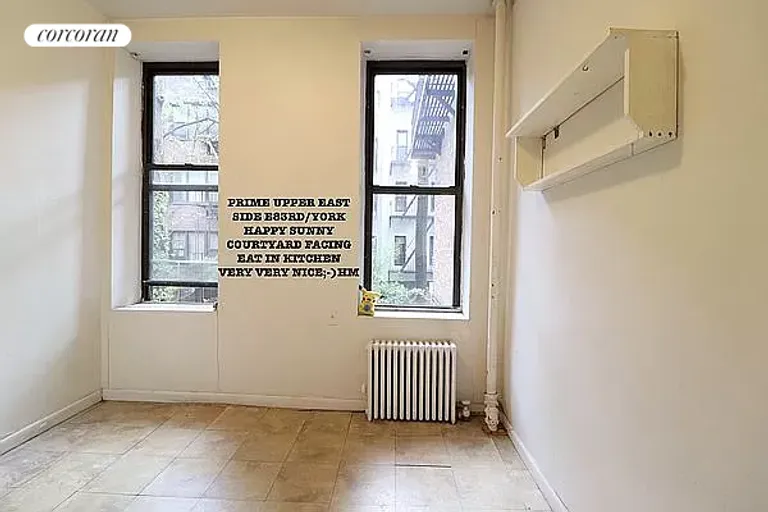 New York City Real Estate | View 514 East 83rd Street, 1W | 2 Beds, 1 Bath | View 1