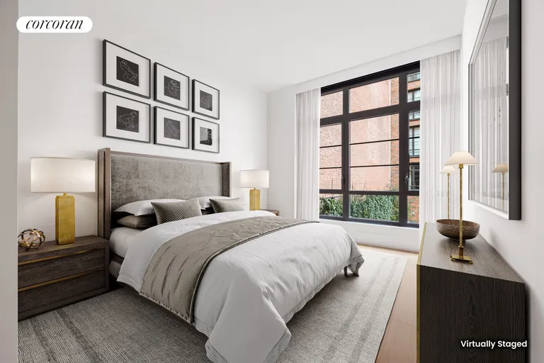 New York City Real Estate | View 438 East 12th Street, 2S | Primary bedroom | View 3
