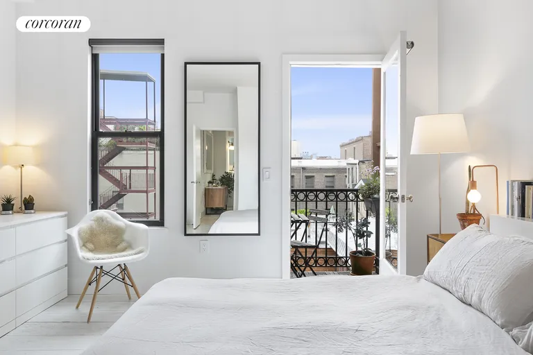 New York City Real Estate | View 138 Broadway, 5G | Primary Bedroom | View 9