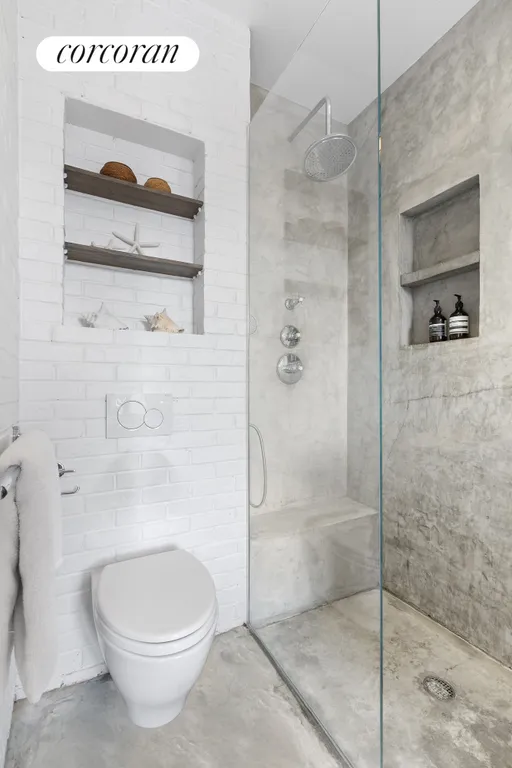 New York City Real Estate | View 138 Broadway, 5G | Primary Bathroom | View 11
