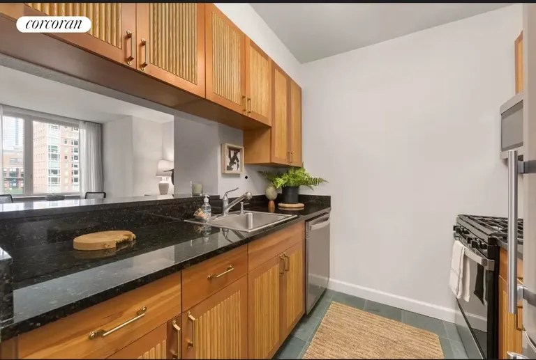 New York City Real Estate | View 20 River Terrace, 16Q | Kitchen | View 2