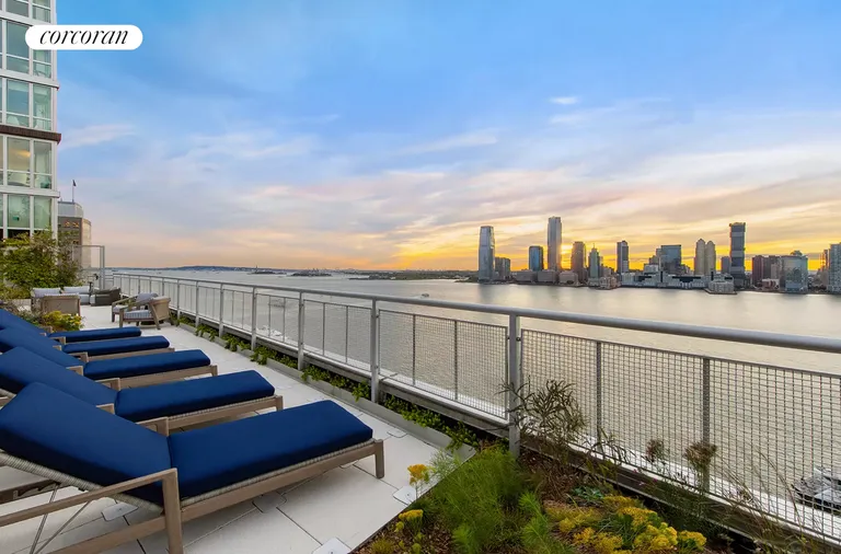 New York City Real Estate | View 20 River Terrace, 16Q | Roof Top View | View 14