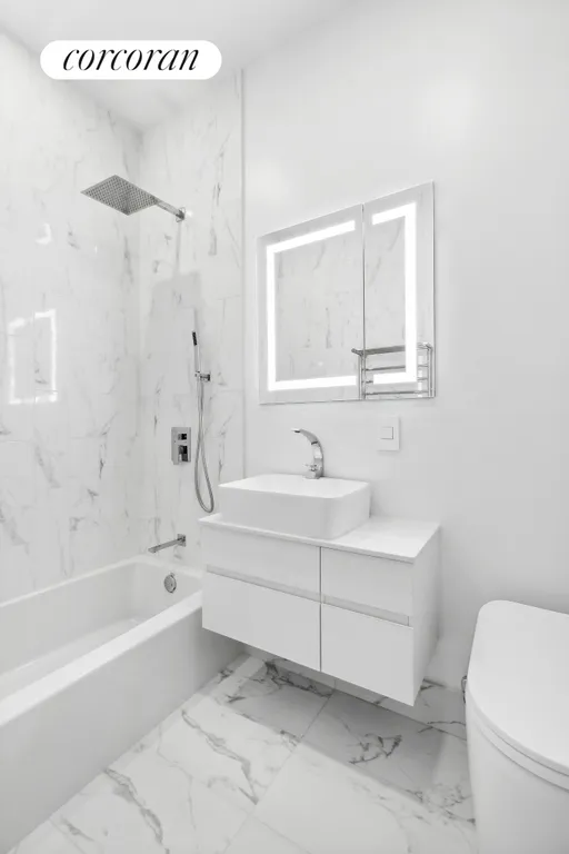 New York City Real Estate | View 305 West 72nd Street, 1B | Full Bathroom | View 5