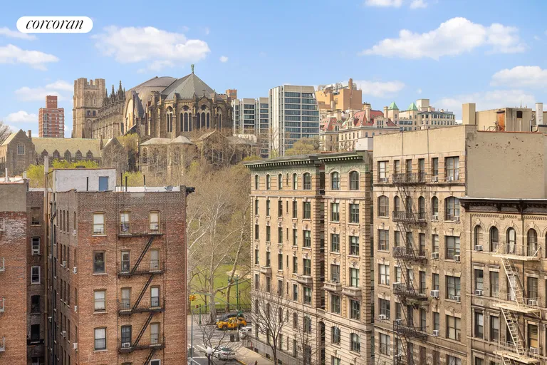 New York City Real Estate | View 301 West 110th, 6E | Views of St. John the Divine | View 6