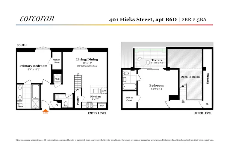 401 Hicks Street, B6D | floorplan | View 15