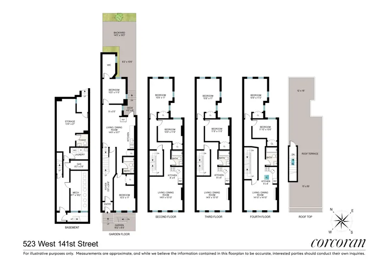 523 West 141st Street | floorplan | View 13