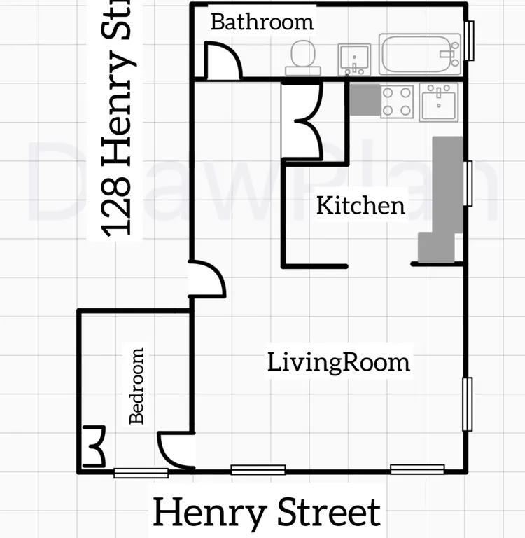 128 Henry Street, 3F | floorplan | View 15