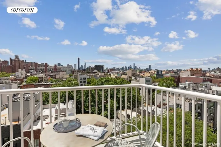 New York City Real Estate | View 201 Spencer Street, 9B | Balcony | View 5