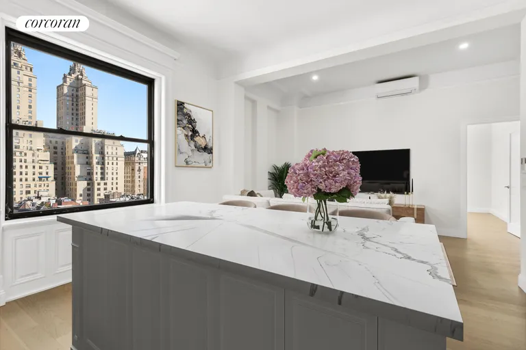 New York City Real Estate | View 321 Columbus Avenue, 9F | Living Room | View 6