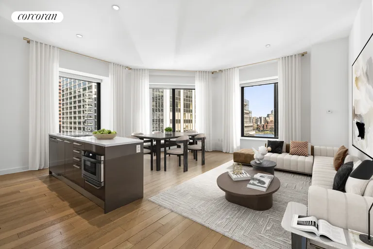 New York City Real Estate | View 75 Wall Street, 22O | 2 Beds, 2 Baths | View 1