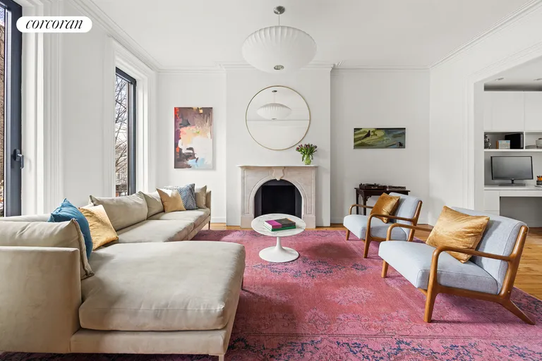 New York City Real Estate | View 279A 14th Street | Living Room | View 2
