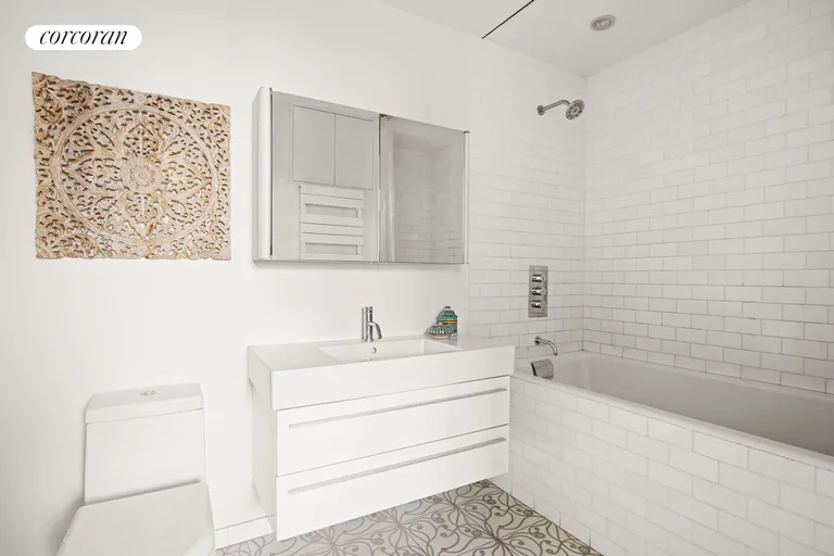 New York City Real Estate | View 279A 14th Street | Primary Bathroom | View 12