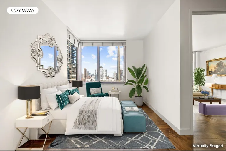 New York City Real Estate | View 524 East 72Nd Street, 24E | Bedroom | View 3