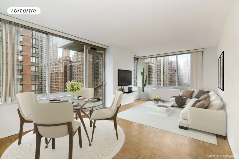 New York City Real Estate | View 404 East 79th Street, 11C | Living Room | View 2