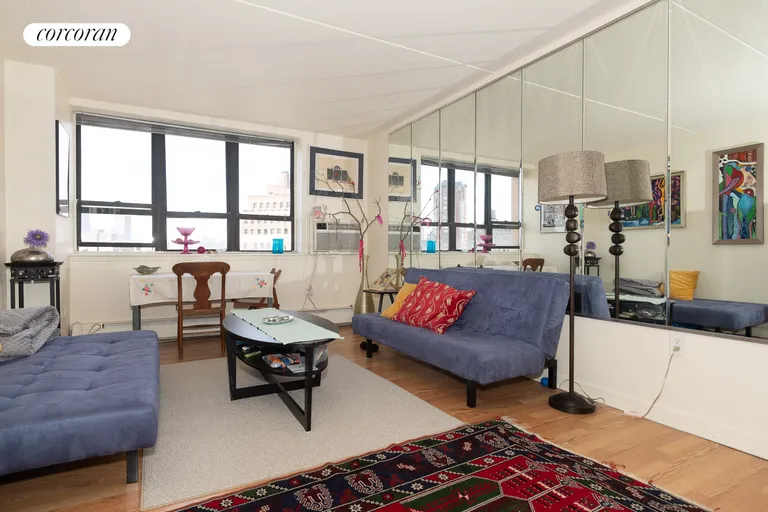 New York City Real Estate | View 300 West 110th Street, 17F | Living Room | View 2