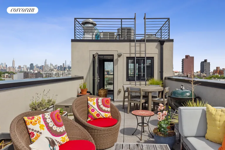 New York City Real Estate | View 175 Skillman Avenue | Roof Deck | View 9