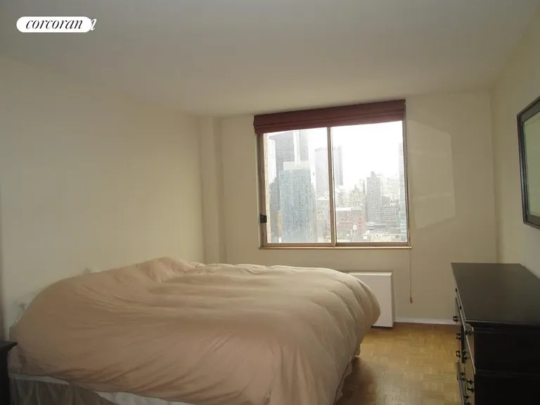 New York City Real Estate | View 350 West 50th Street, 27D | Bedroom | View 3