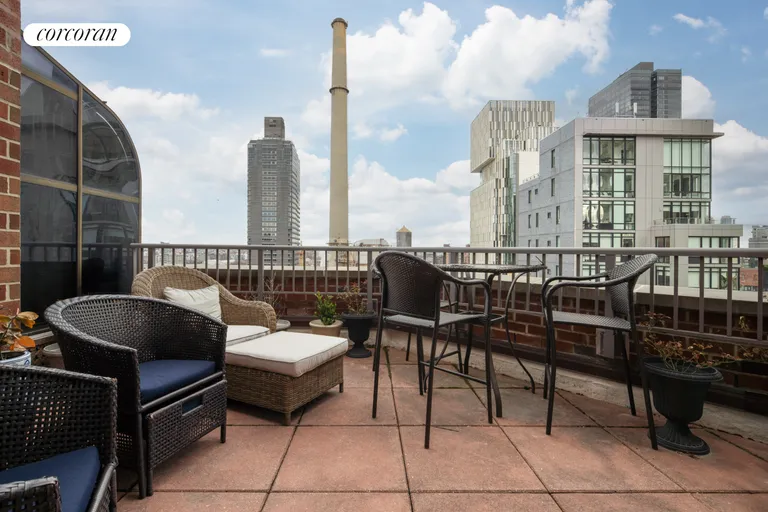 New York City Real Estate | View 444 East 75th Street, 20C | Terrace | View 11