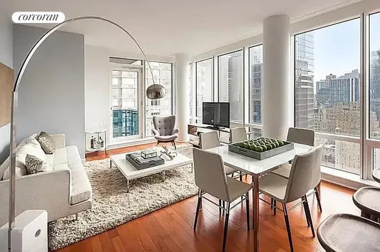 New York City Real Estate | View 306 West 48th Street, 38C | 2 Beds, 2 Baths | View 1