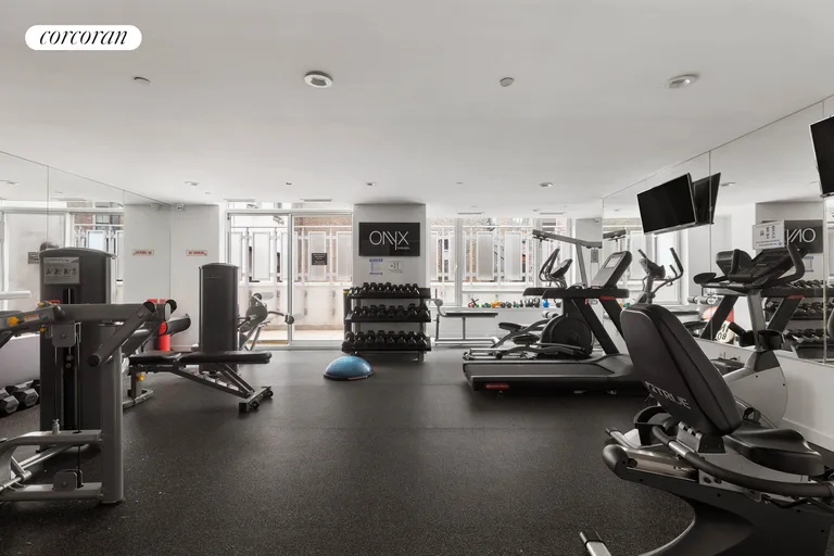 New York City Real Estate | View 261 West 28th Street, 5F | Gym | View 6