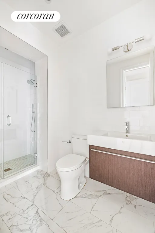 New York City Real Estate | View 174 Court Street, 2 | Primary Bathroom | View 8