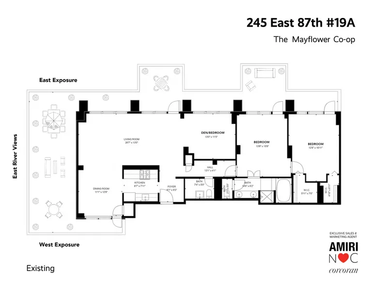 245 East 87th Street, 19A | floorplan | View 17