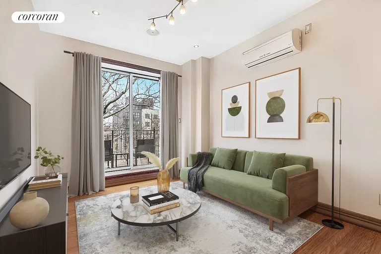 New York City Real Estate | View 39 Powers Street, 3A | 2 Beds, 1 Bath | View 1