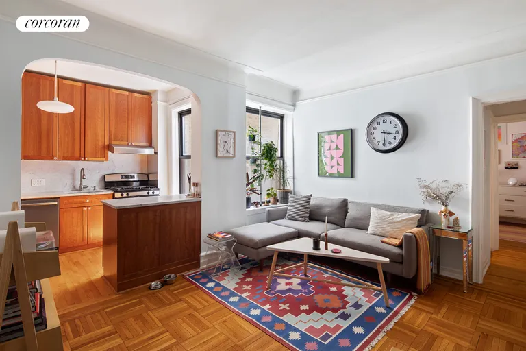 New York City Real Estate | View 61 Eastern Parkway, 2G | 1 Bed, 1 Bath | View 1