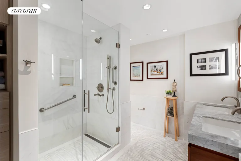 New York City Real Estate | View 145 President Street, 6B | Primary Bathroom | View 9