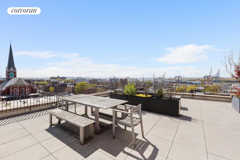 New York City Real Estate | View 145 President Street, 6B | Common Roof Deck | View 14