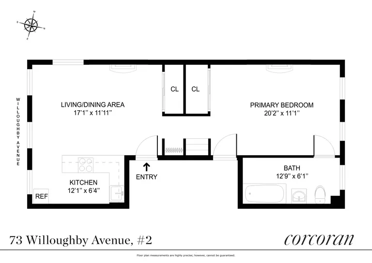 73 Willoughby Avenue, 2 | floorplan | View 6