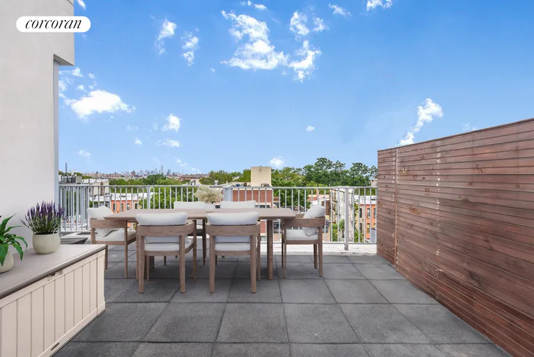 New York City Real Estate | View 282 Eldert Street, 5B | Roof Deck | View 10