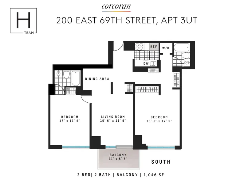 200 East 69th Street, 3UT | floorplan | View 9