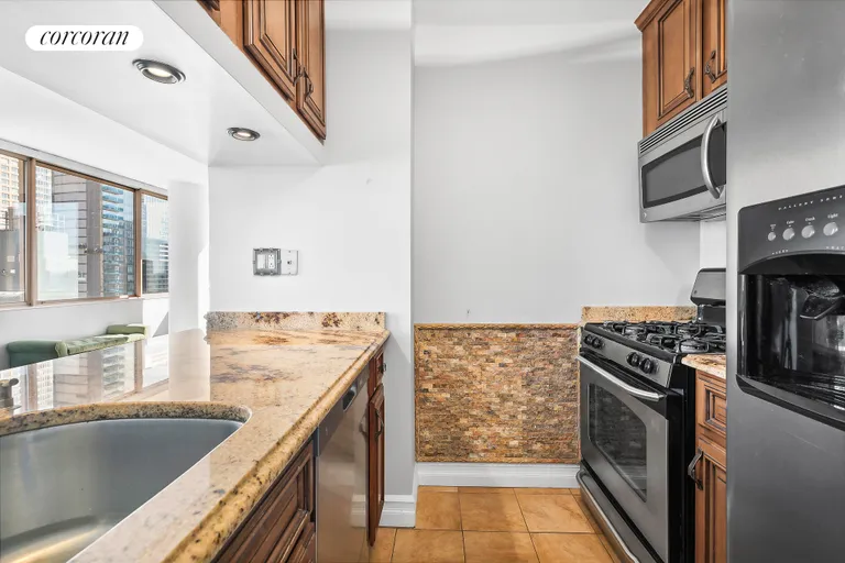 New York City Real Estate | View 350 West 50th Street, 33B | Kitchen | View 4