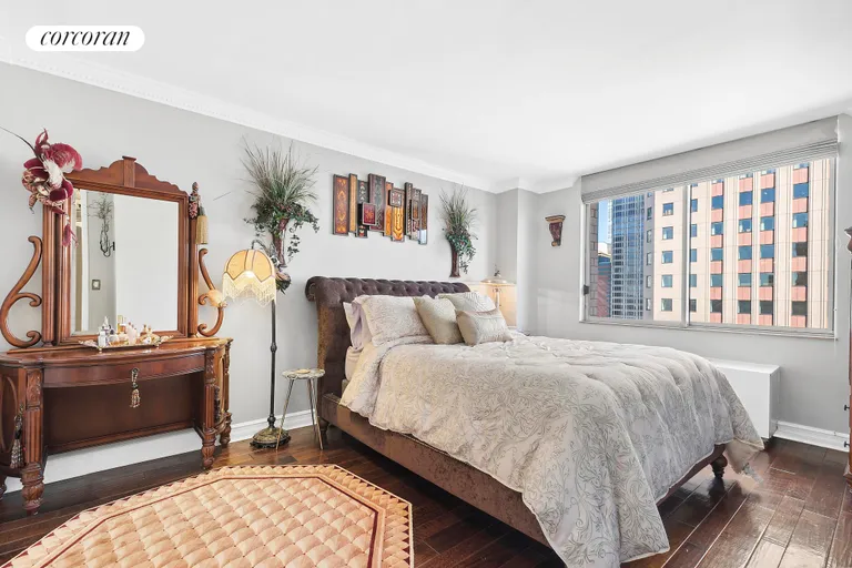 New York City Real Estate | View 350 West 50th Street, 33B | Primary Bedroom | View 5