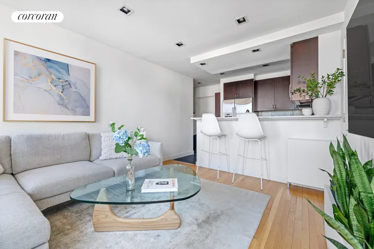 New York City Real Estate | View 140 West 69th Street, PH7 | Living Room | View 3