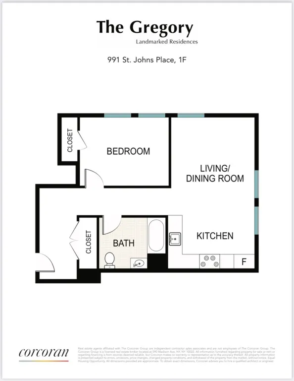 991 Saint Johns Place, 1F | floorplan | View 12