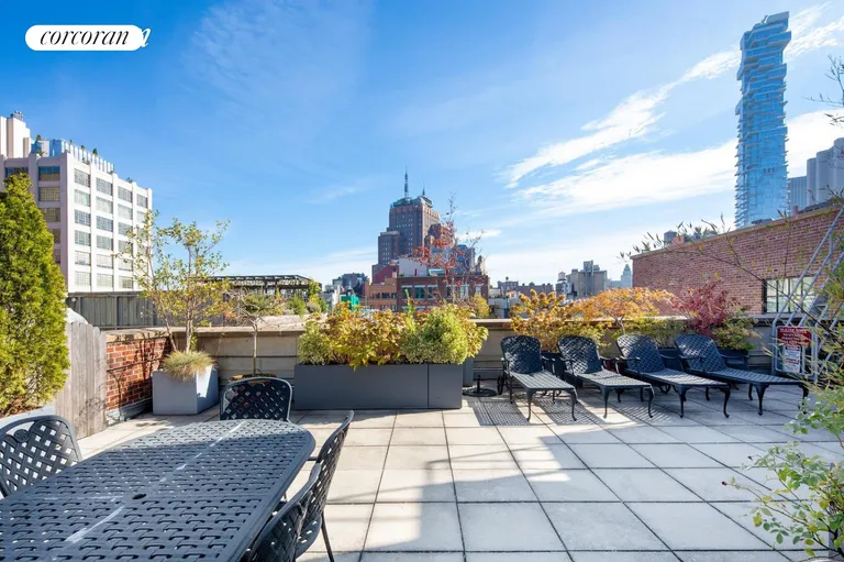 New York City Real Estate | View 62 Beach Street, 5C | Building Roof Terrace | View 21