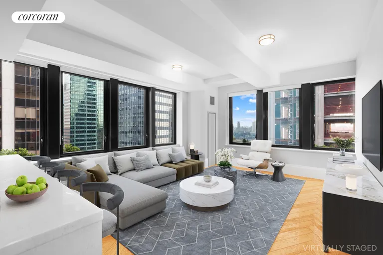 New York City Real Estate | View 101 Wall Street, 23A | 3 Beds, 3 Baths | View 1