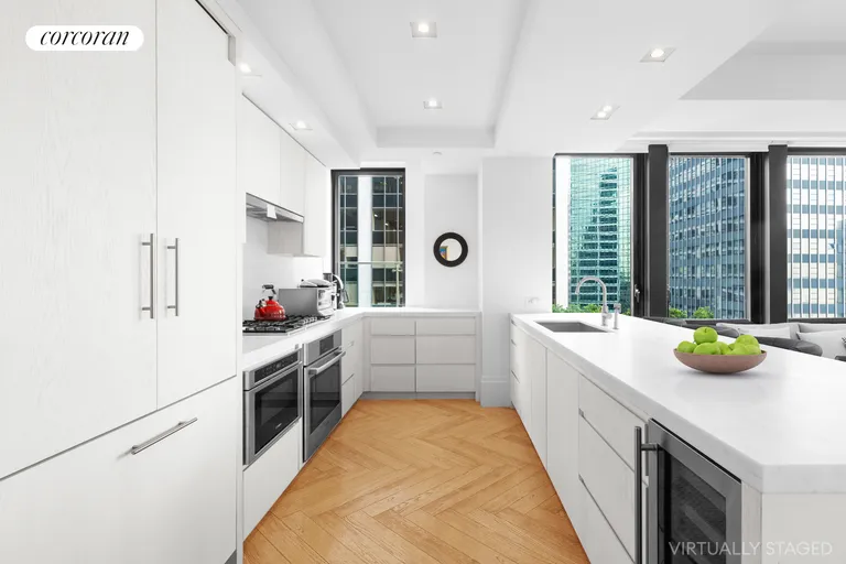 New York City Real Estate | View 101 Wall Street, 23A | Kitchen | View 4